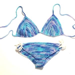 handmade crochet bikini set